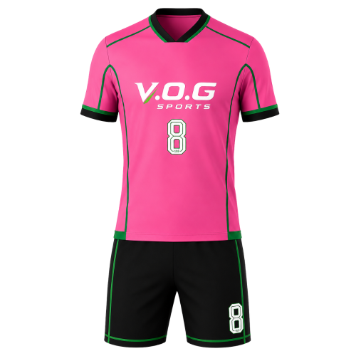 V.O.G 네온 핑크 퍼포먼스 저지 세트