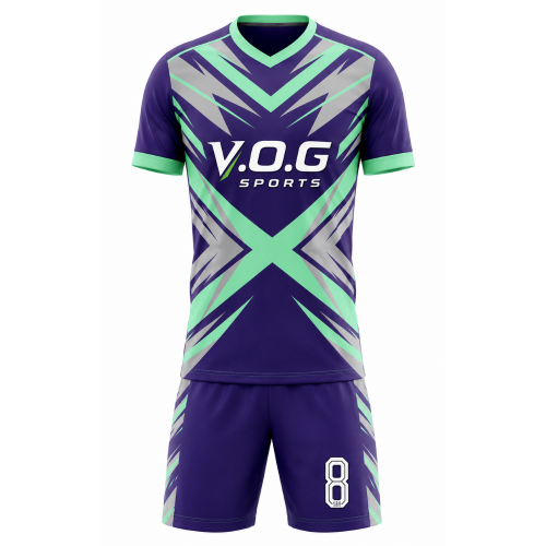 V.O.G 퍼플 네온 크로스 퍼포먼스 세트 (퍼플/네온그린