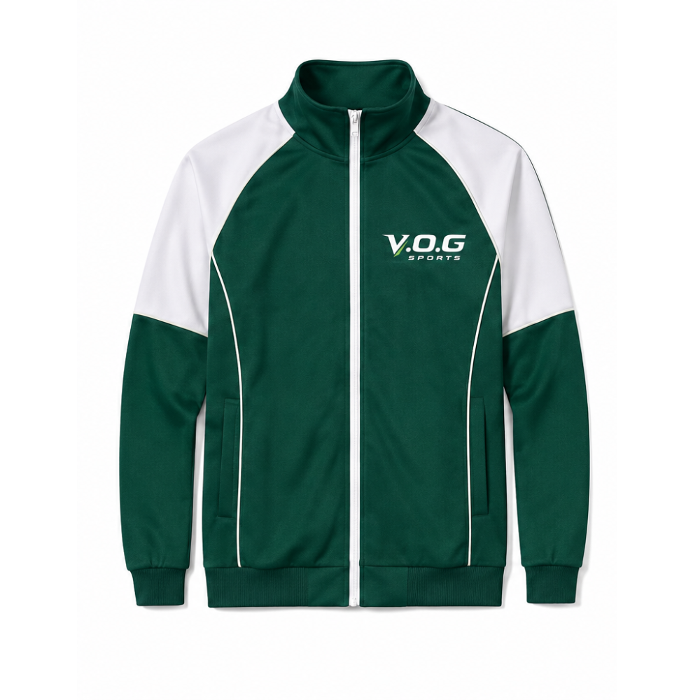 V.O.G 블록 배색 트레이닝 자켓